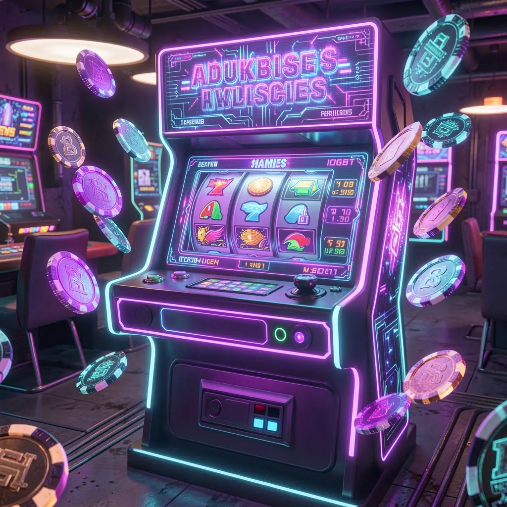 Close up of a modern slot machine with colorful reels and digital effects representing premium slot gameplay at G89 casino for the Philippine market